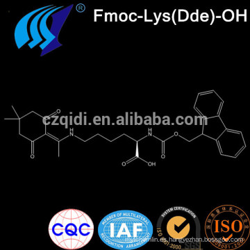 El mejor precio de fábrica de la compra para Fmoc-Lys (Dde) -OH Cas No.150629-67-7